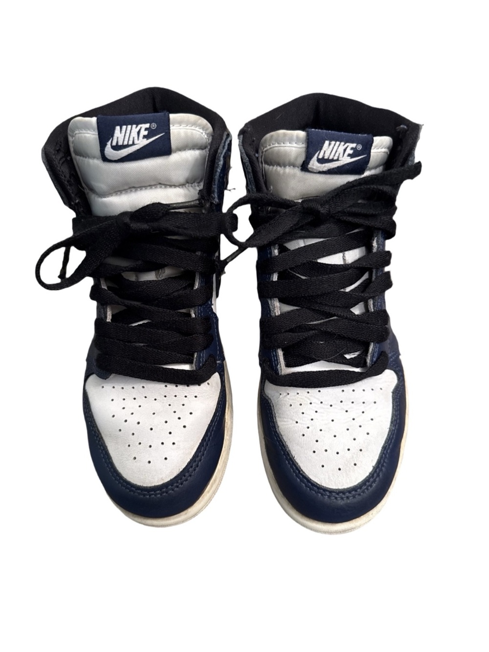 JORDAN 1 Retro High OG ‘Midnight Navy’ Sneakers sz 2 - Picture 2 of 9